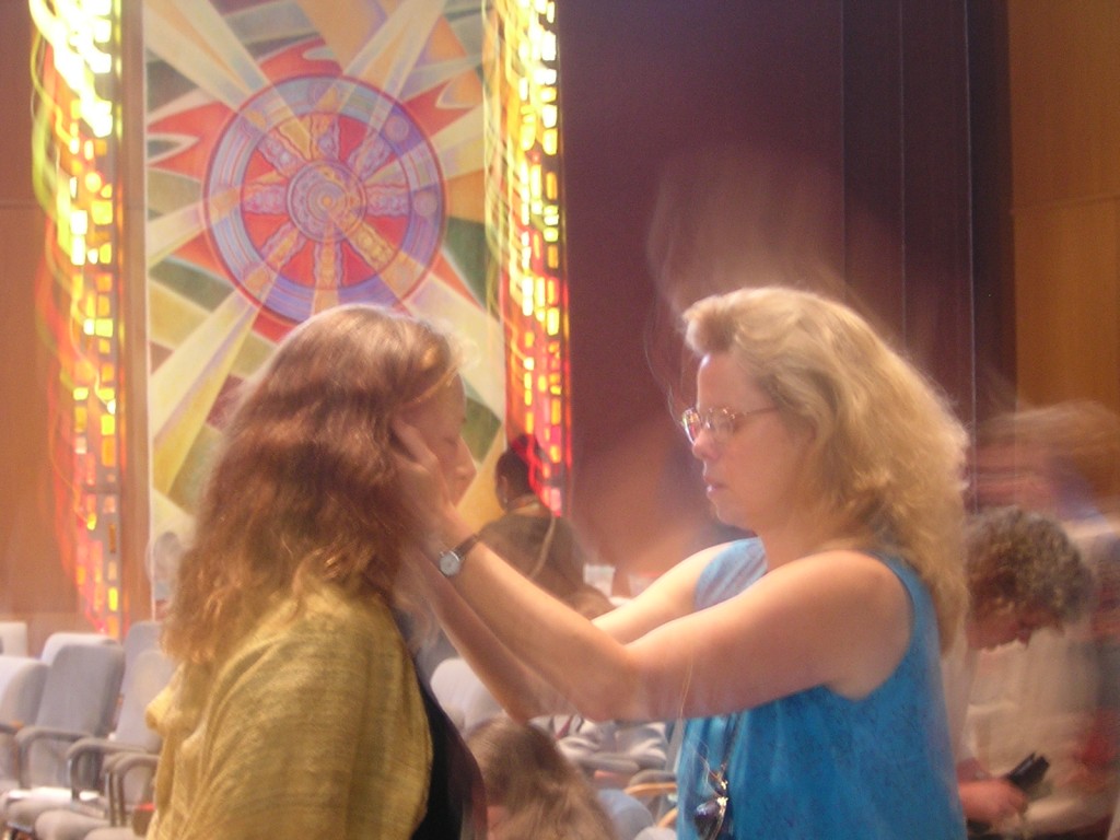 Holistic healing bodywork session